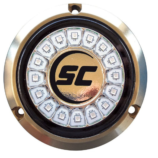 Shadow-Caster Blue/White Color Changing Underwater Boat Light - 16 LEDs