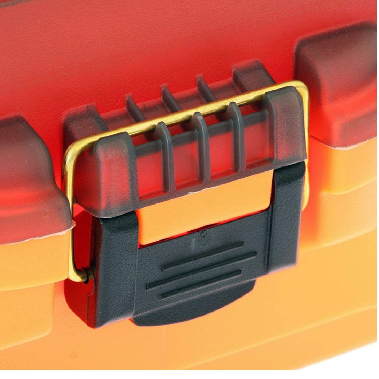 Plano 2-Tray Tackle Box w/Dual Top Access - Smoke & Bright Orange