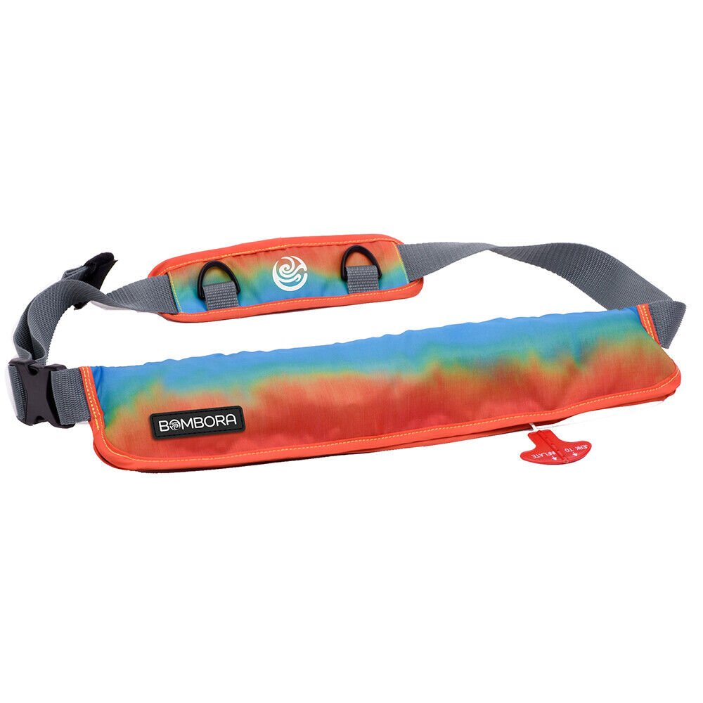 Bombora Type V Inflatable PFD Life Vest Belt Pack - Sunrise
