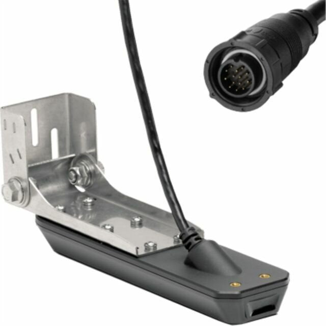 Humminbird XM-14-HW-MSI-T MEGA SI+/DI+ Dual Spectrum CHIRP TM Transducer w/Temp