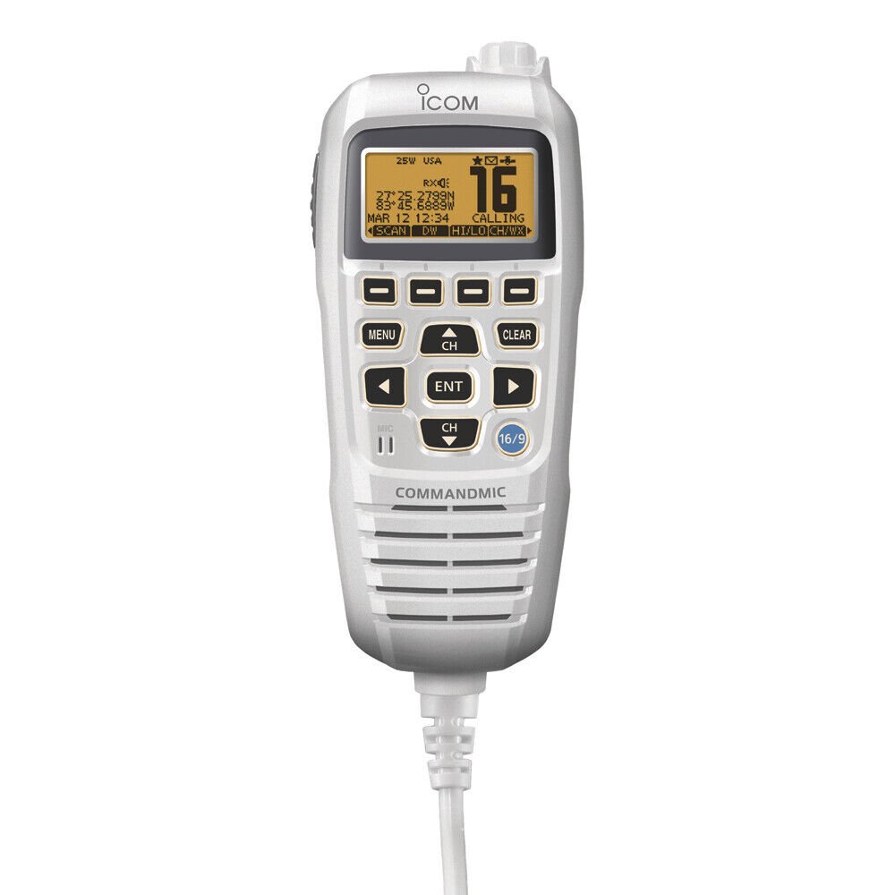 Icom HM195 CommandMic™ IV w/Yellow BlackLit LCD - Super White
HM195SW 42 EXP