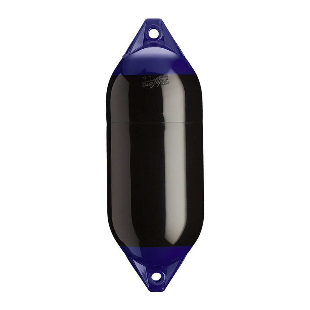 Polyform F-5 Twin Eye Boat Fender 11" x 30" - Black