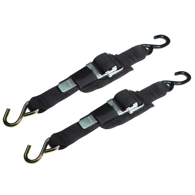 Rod Saver 2PB4 Paddle Buckle Trailer Tie-Down, 2 in. x 4 ft. - Set of 2