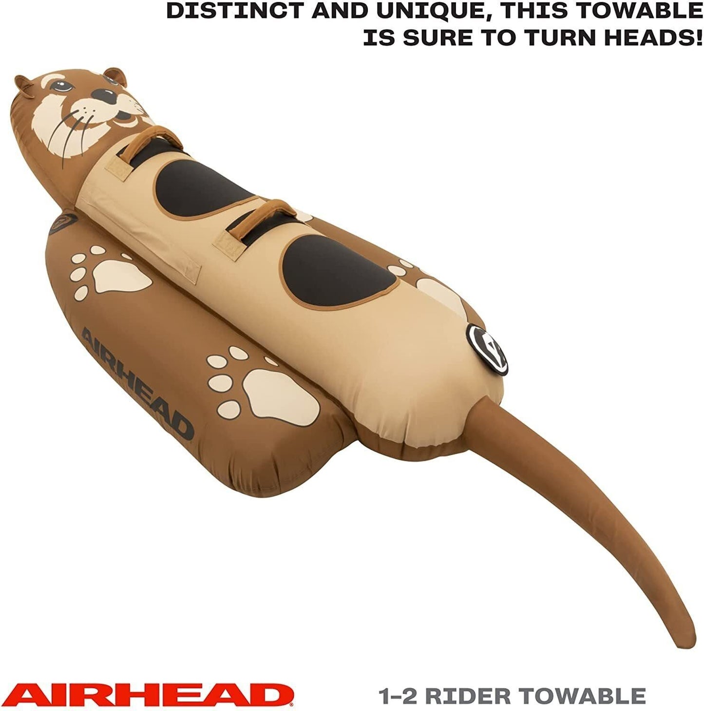 Towable Sea Otter AIRHEAD Towable Animal Tube | 1-3 Rider Towable Tube for...