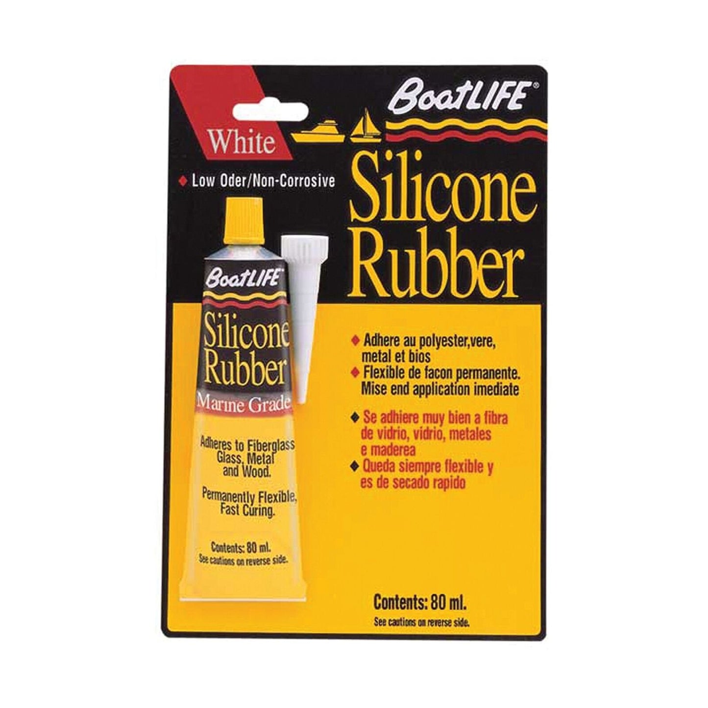 BoatLIFE Silicone Rubber Tube - 2.8 FL. Oz - White
