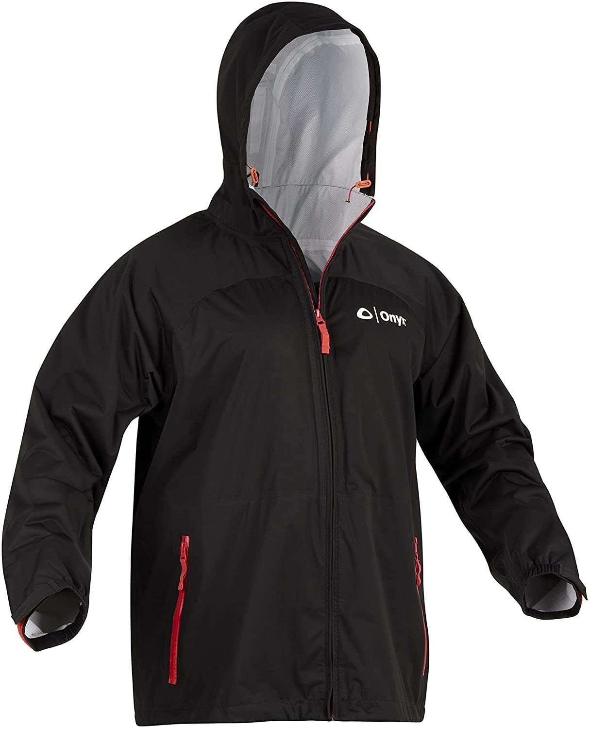 Rain Jacket Onyx Hydromax Men's Rain Jacket, Large Black