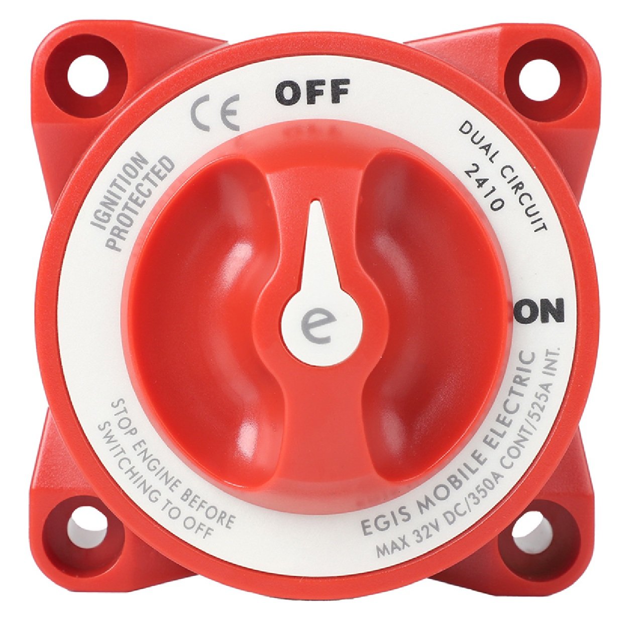 Egis E-Series 350A Dual Circuit Battery Switch Off/On