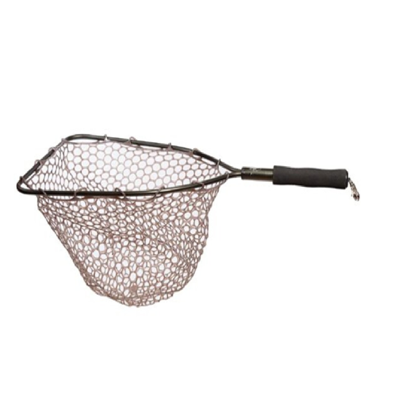 Adamsbuilt 19″ Aluminum Trout Fishing Net with Ghost Netting