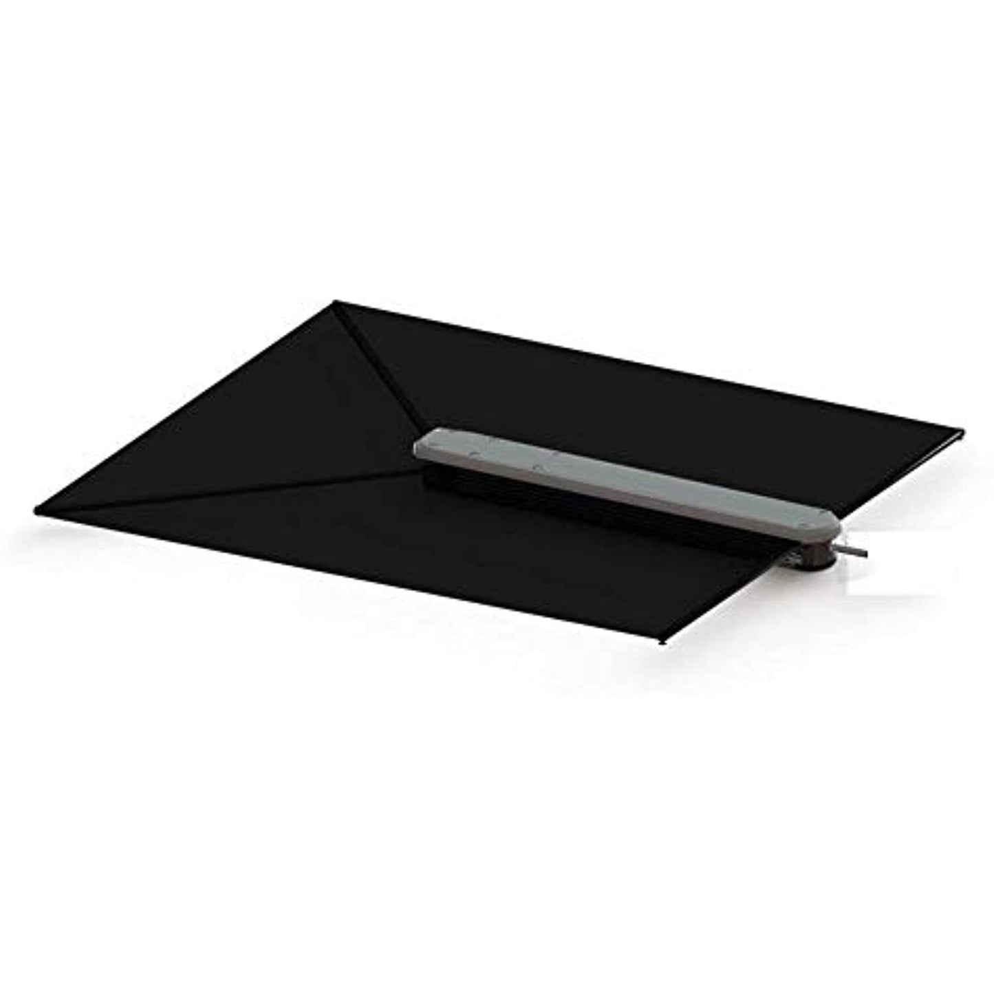 TACO ShadeFin w/Black Fabric, Case & Fixed Rod Holder Mount Kit
