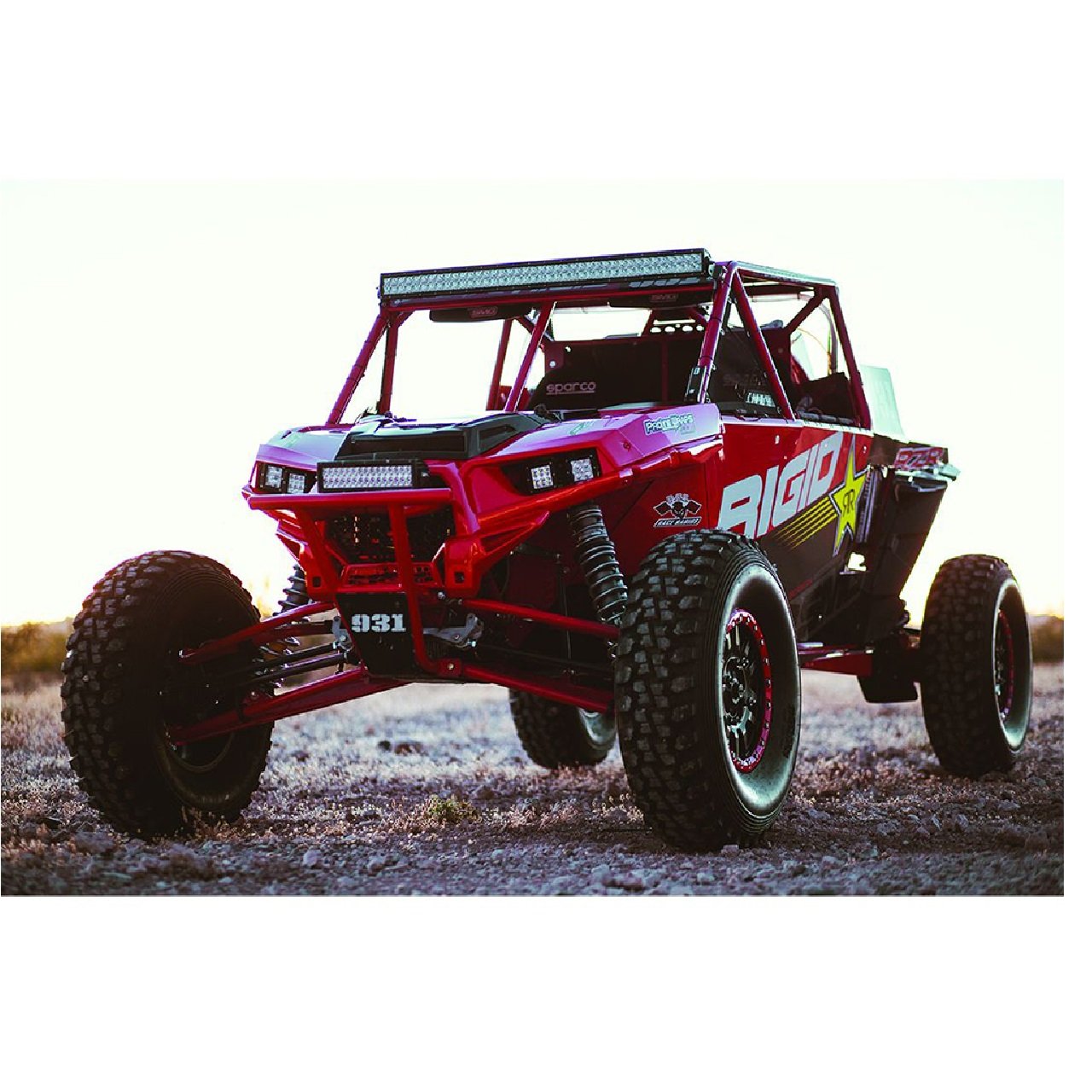 RIGID Industries E-Series PRO 6" Flood LED - Black 106113