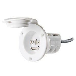 Minn Kota MKR-23 Power Port Saltwater Battery Accessory, White