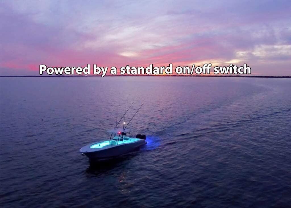 Underwater Boat Light Lumishore Smx11 White Surface Mount,