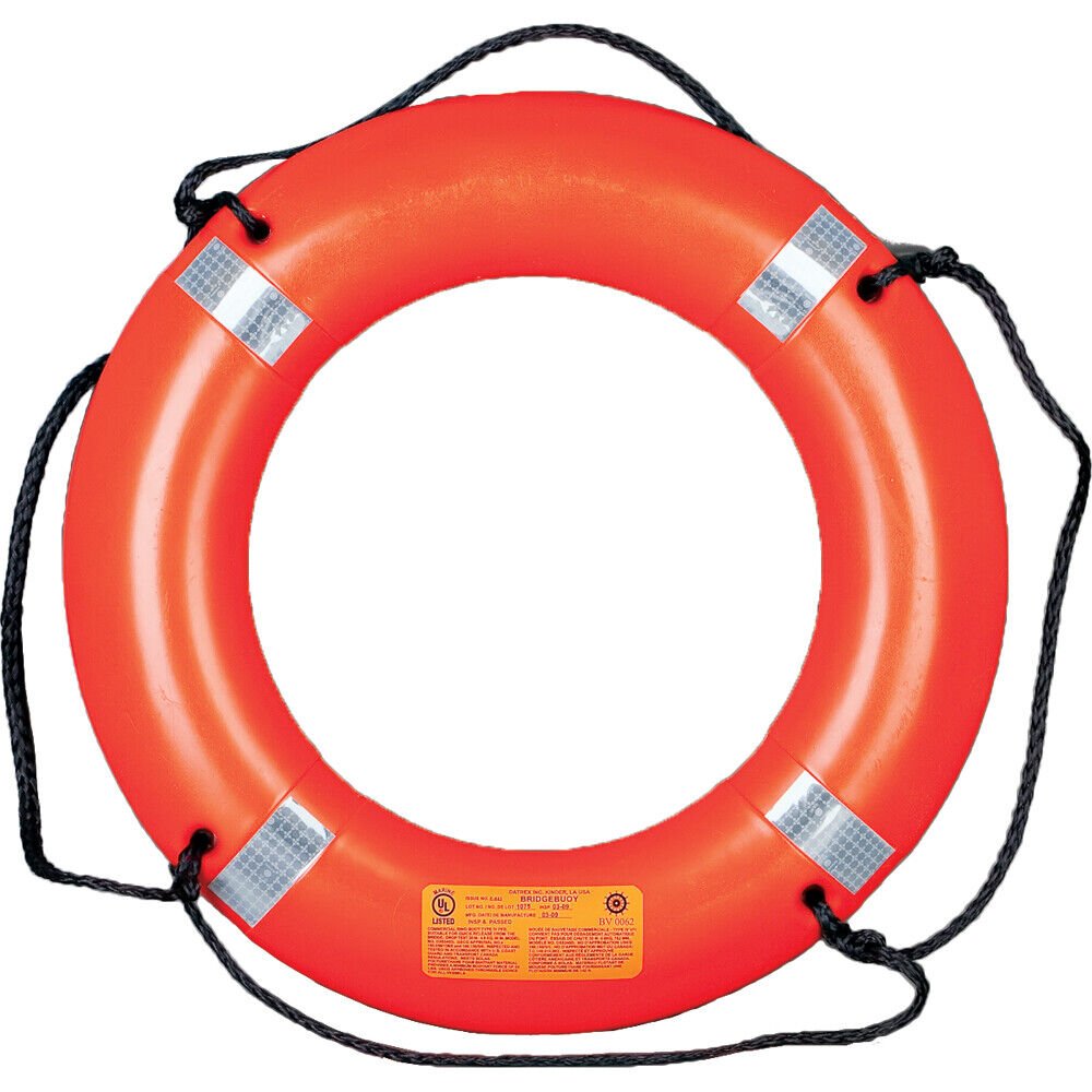 Mustang 30-inch Ring Buoy, Orange