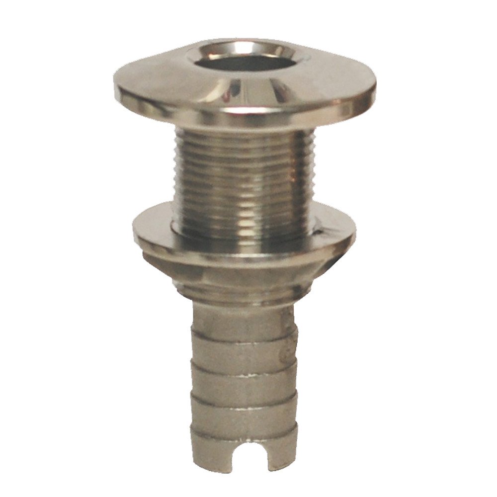 GROCO Stainless Steel Hose Barb Thru-Hull Fitting - 5/8 HTH-625-S