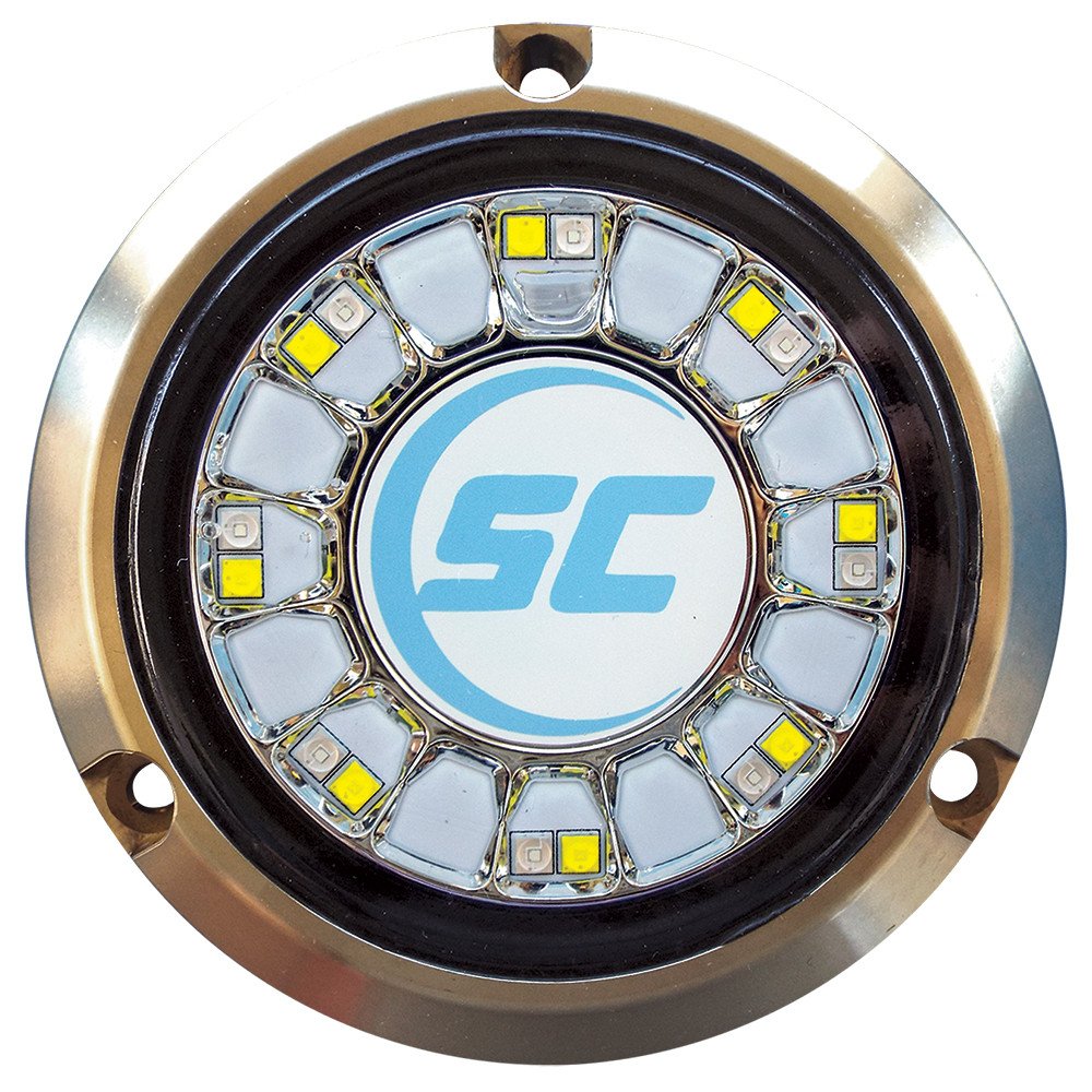 Shadow-Caster Blue/White Color Changing Underwater Boat Light - 16 LEDs