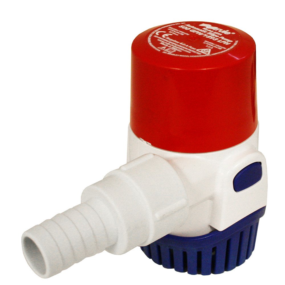 Rule 500GPH Electronic Sensing Boat Bilge Pump - 24V