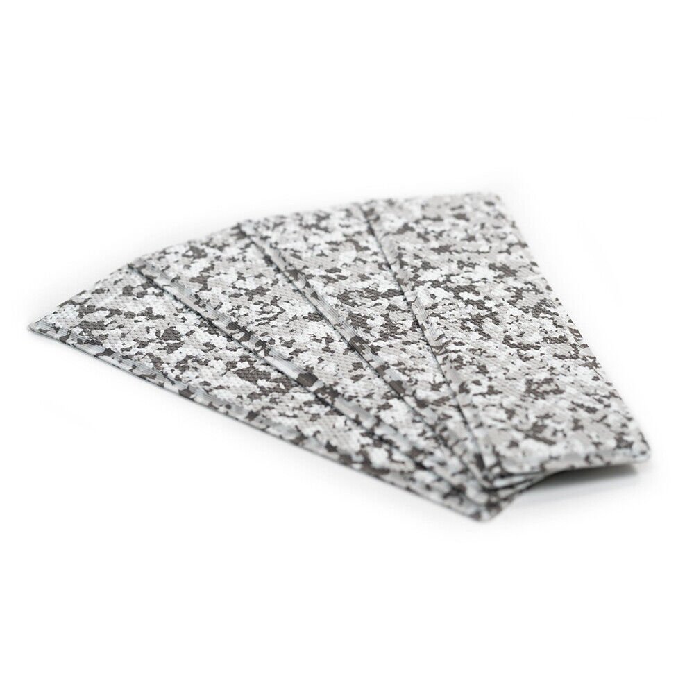 Seadek 23903-18423 Embossed 5mm 4-piece Step Kit - 3.75" X 12.75" - Snow Camo