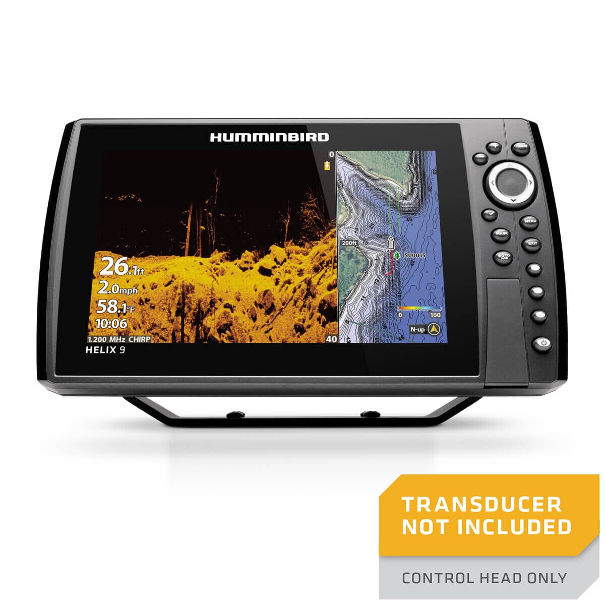Humminbird HELIX 9® CHIRP MEGA DI+ GPS G4N CHO Display Only NO XDCR