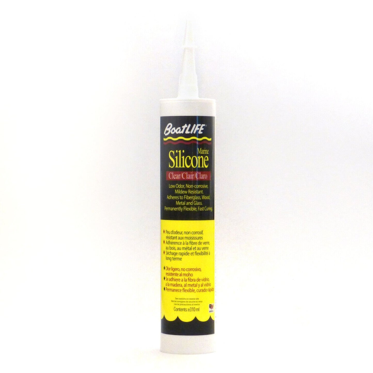 BoatLIFE Silicone Rubber Sealant Cartridge - Clear 1150