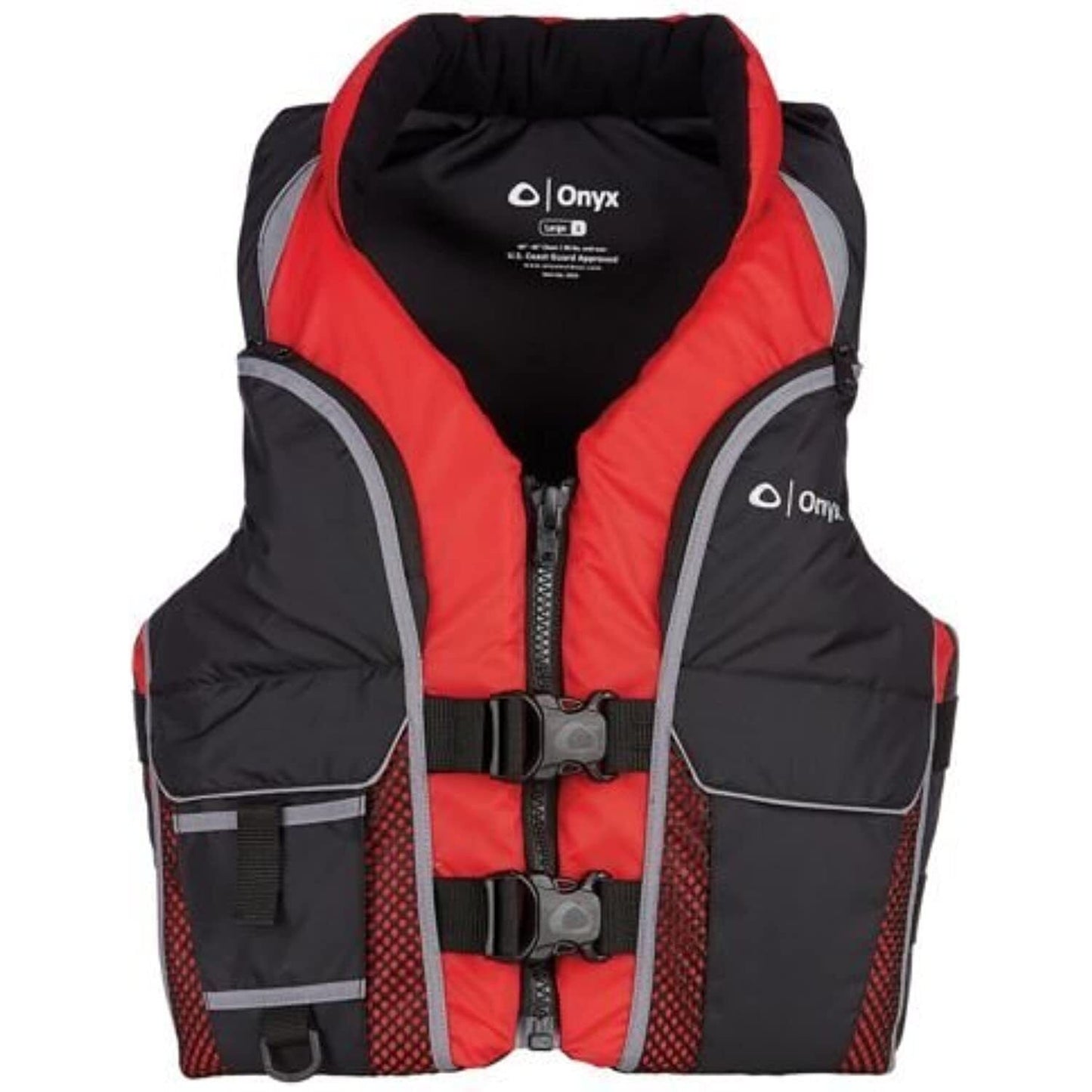 Onyx Adult Life Vest PFD Fits Chest Sizes 48 Inch To 52 Inch
