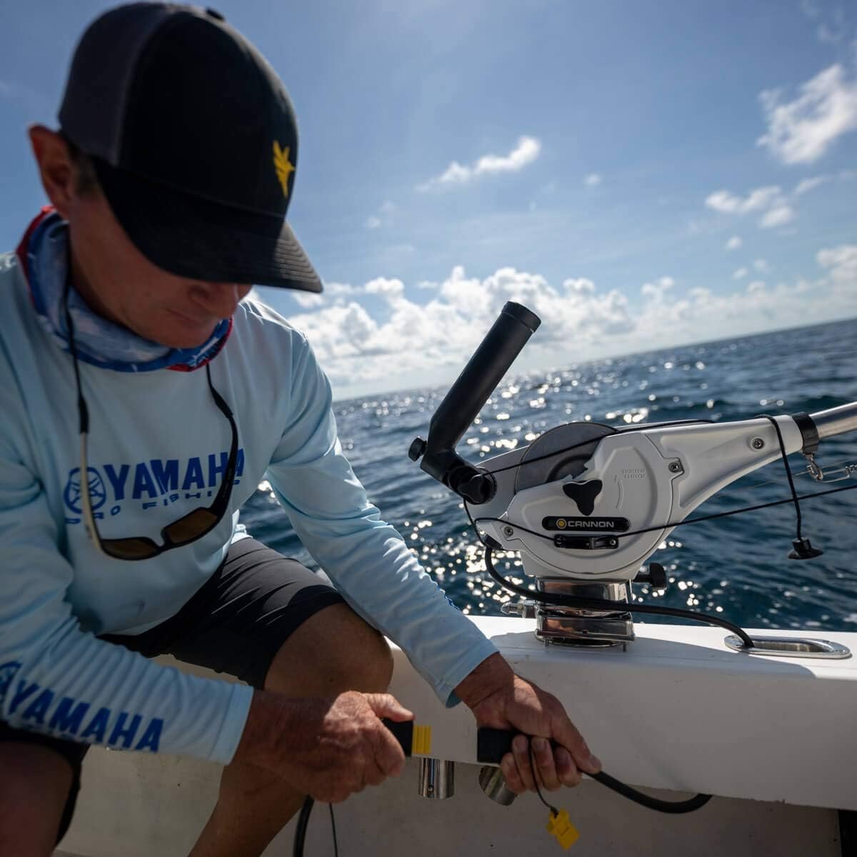 Cannon Downrigger Accessory Battery End Cable, 3-Foot, Black | 1903017