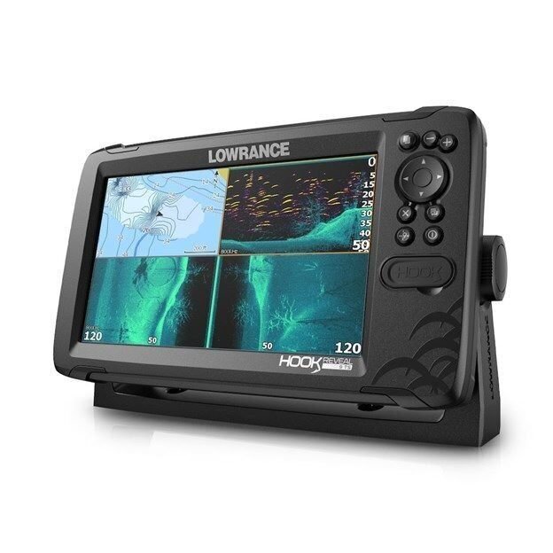 Fishfinder Lowrance Hook Reveal 9 w/Deep Water Performance - 9-inch w/ HDI...