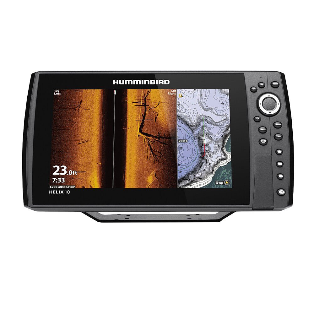 Humminbird Helix 10 Chirp Mega SI+ Fishfinder, Chartplotter and GPS G4N