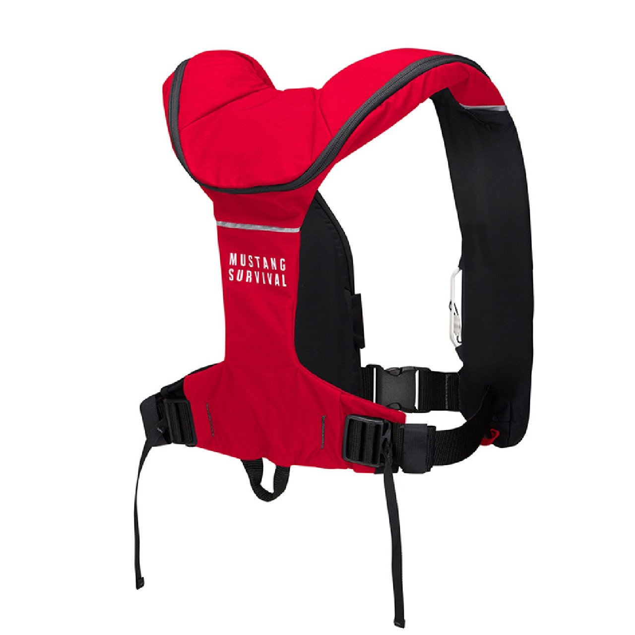 Mustang Elite 190 Offshore Inflatable PFD - Red/Black