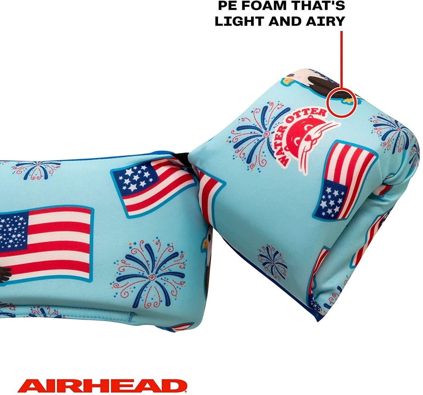 Life VEst AIRHEAD Water Otter Elite- Freedom, White, Regular