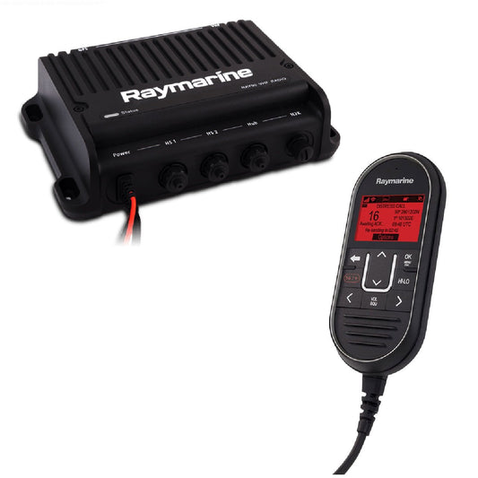 Raymarine Ray90 Modular Dual-Station VHF Black Box Radio System E70492