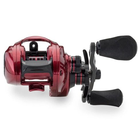 Kistler Feather Chromium Casting Fishing Reel | Left Hand |7.3:1 Red