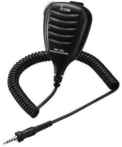 Icom HM-165 Speaker Mic w/Alligator Clip - Waterproof