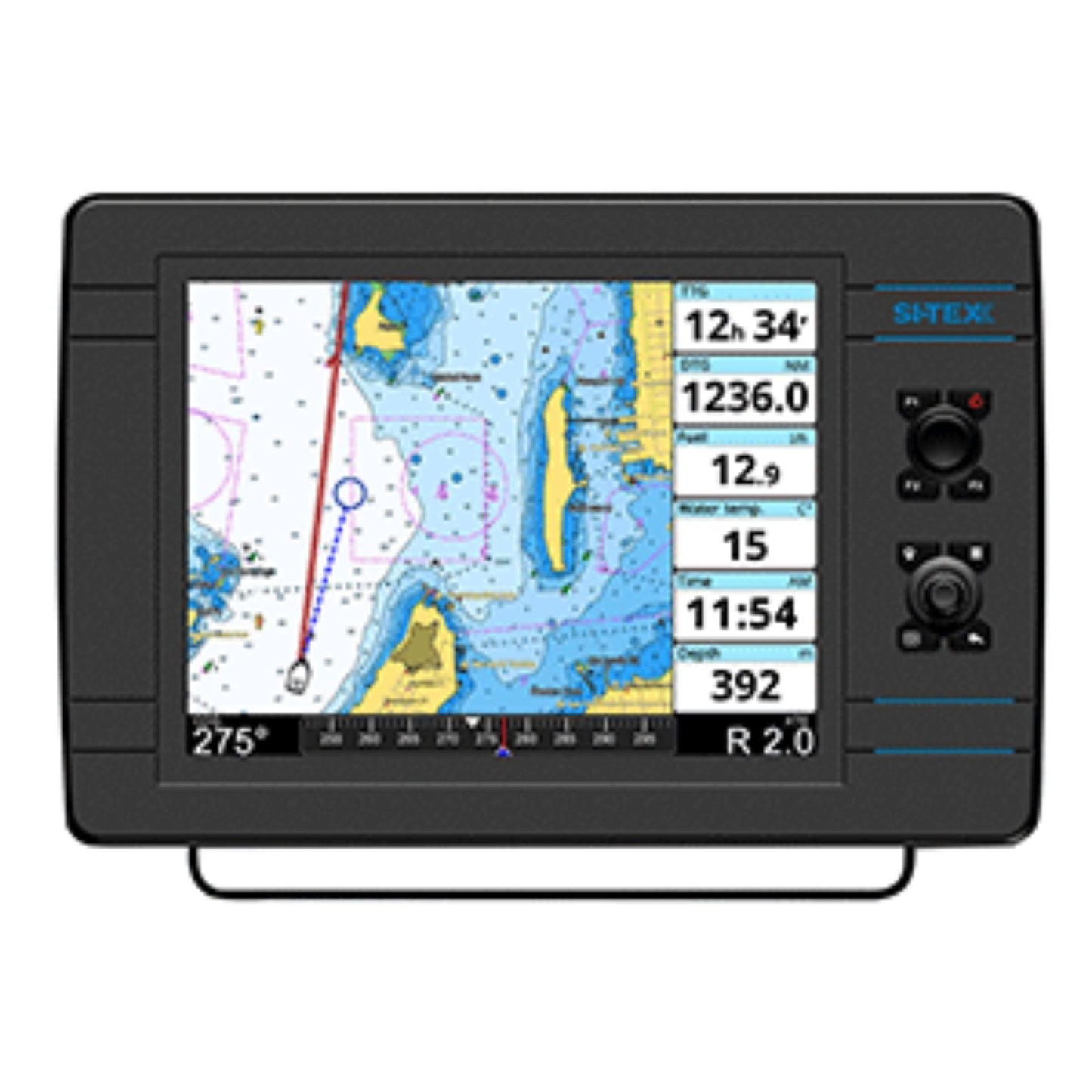 SI-TEX NavPro 1200F w/Wifi & Built-In CHIRP GPS Receiver/Antenna