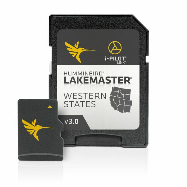 Digital GPS Maps Humminbird 600011-4 LakeMaster Western States V3 Micro Card