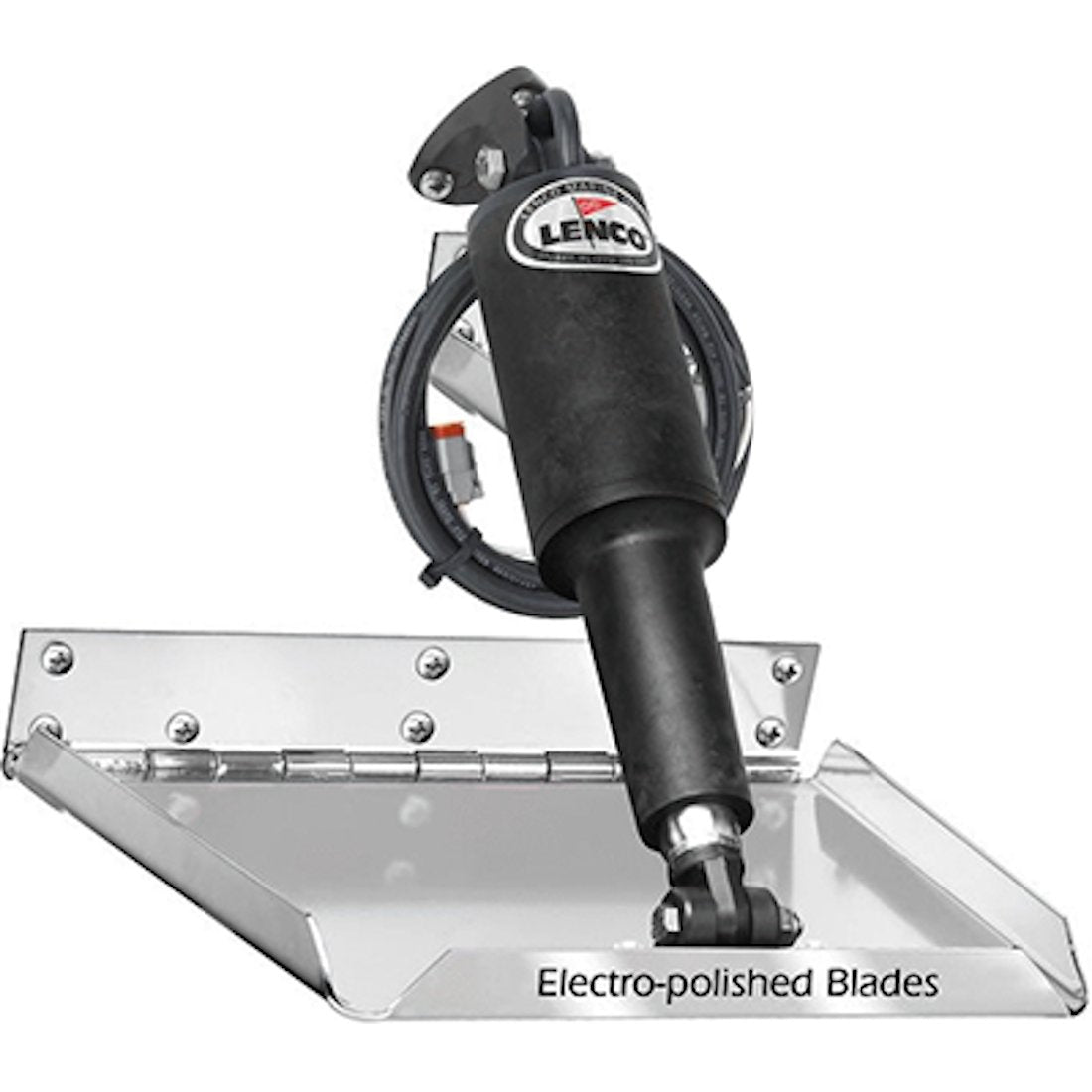 Lenco 16" x 12" Standard Performance Trim Tab Kit w/o Switch Kit 12V