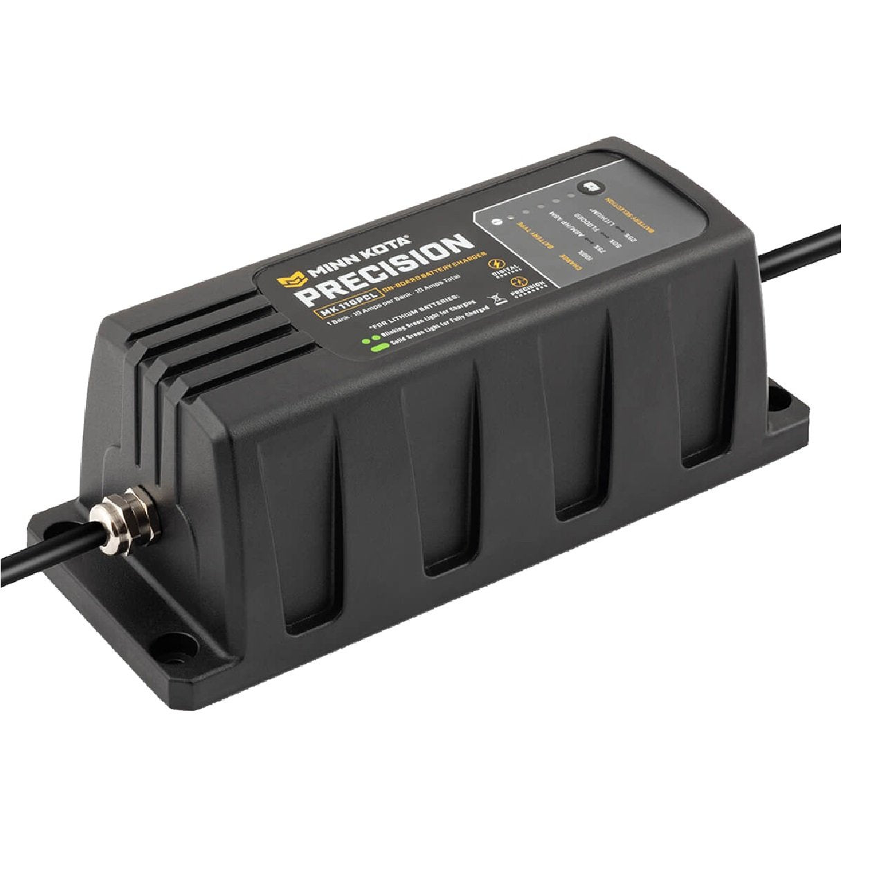 Minn Kota On-Board Precision Charger MK-110 PCL 1 Bank x 10 AMP LI Optimized
