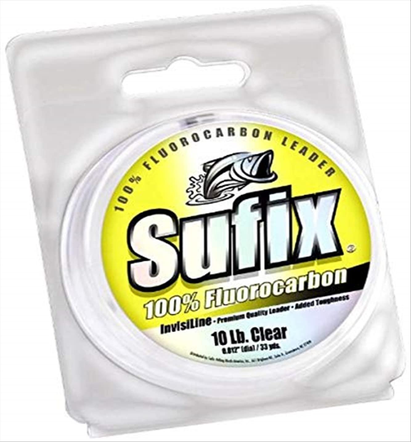 Sufix 100% Fluorocarbon Invisiline™ Leader - 60lb - 33yds