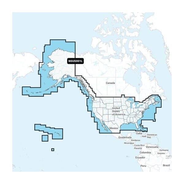 Garmin Navionics+ NSUS001L US & Coastal Canada - 010-C1287-20