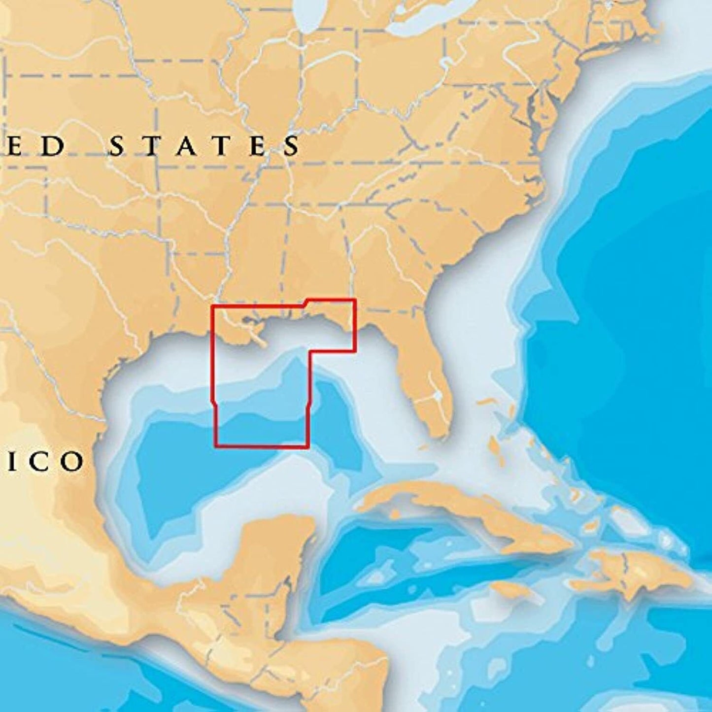 Navionics MSD651 Platinum Plus Central Gulf Of Mexico