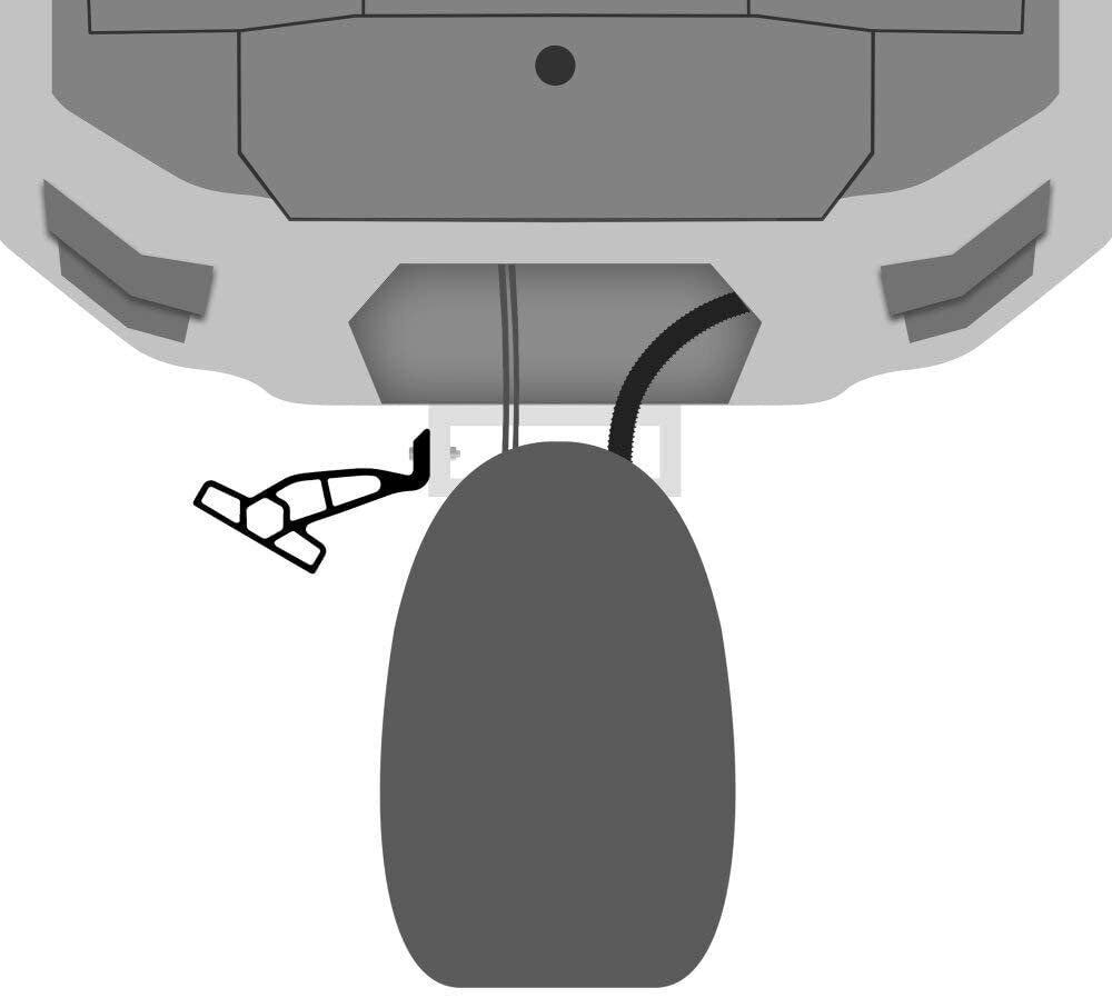 Minn Kota Raptor Jack Plate Adapter Bracket - Port - 2" Setback - 6" Rise - Black