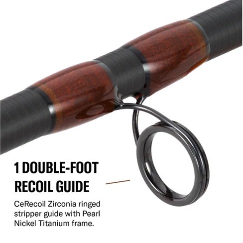 Kistler Bakk Series Fly Fishing Rod | 4 Piece 9'-0" | 5-WT Med-Fast