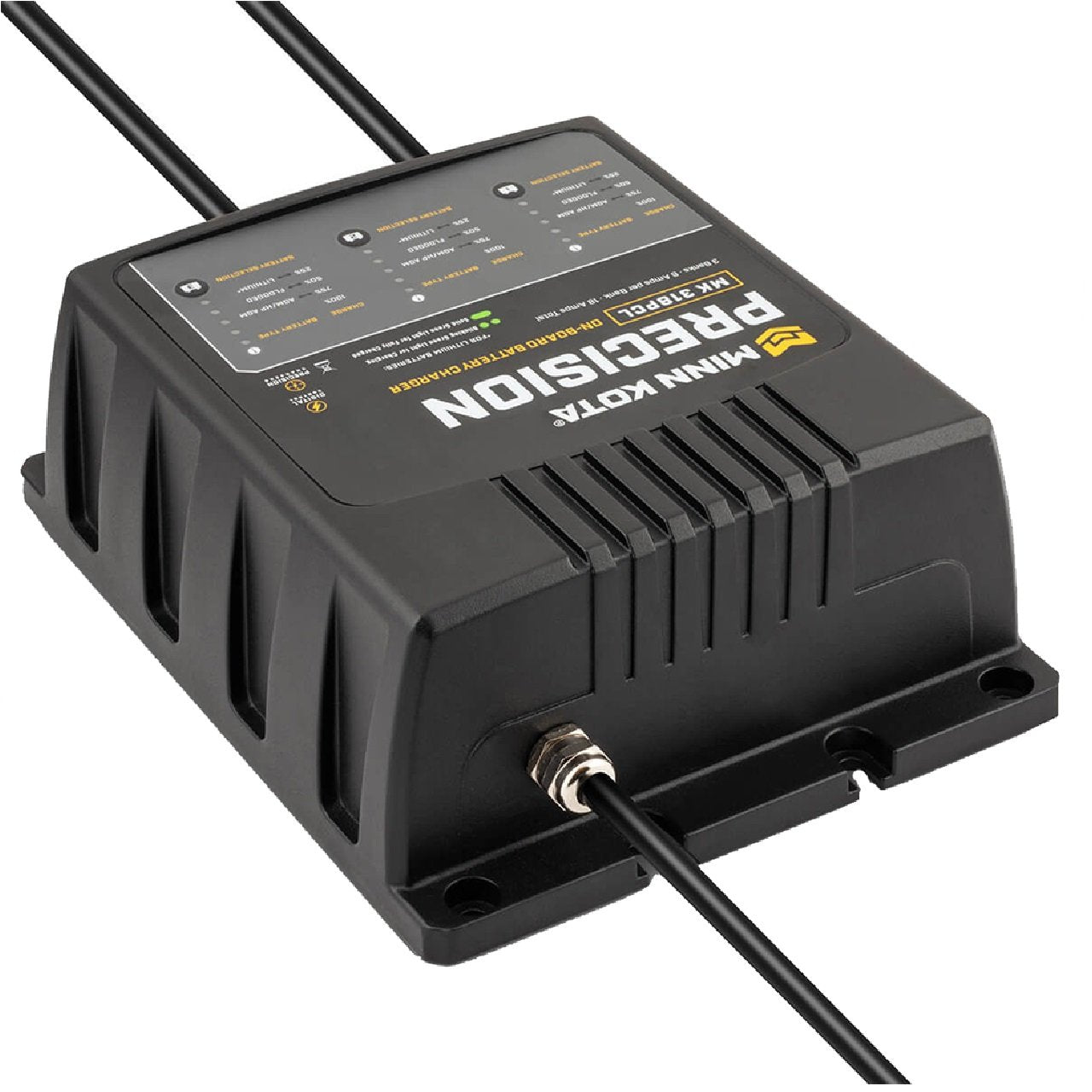 Minn Kota On-Board Precision Charger MK-318 PCL 3 Bank x 6 AMP LI Optimized