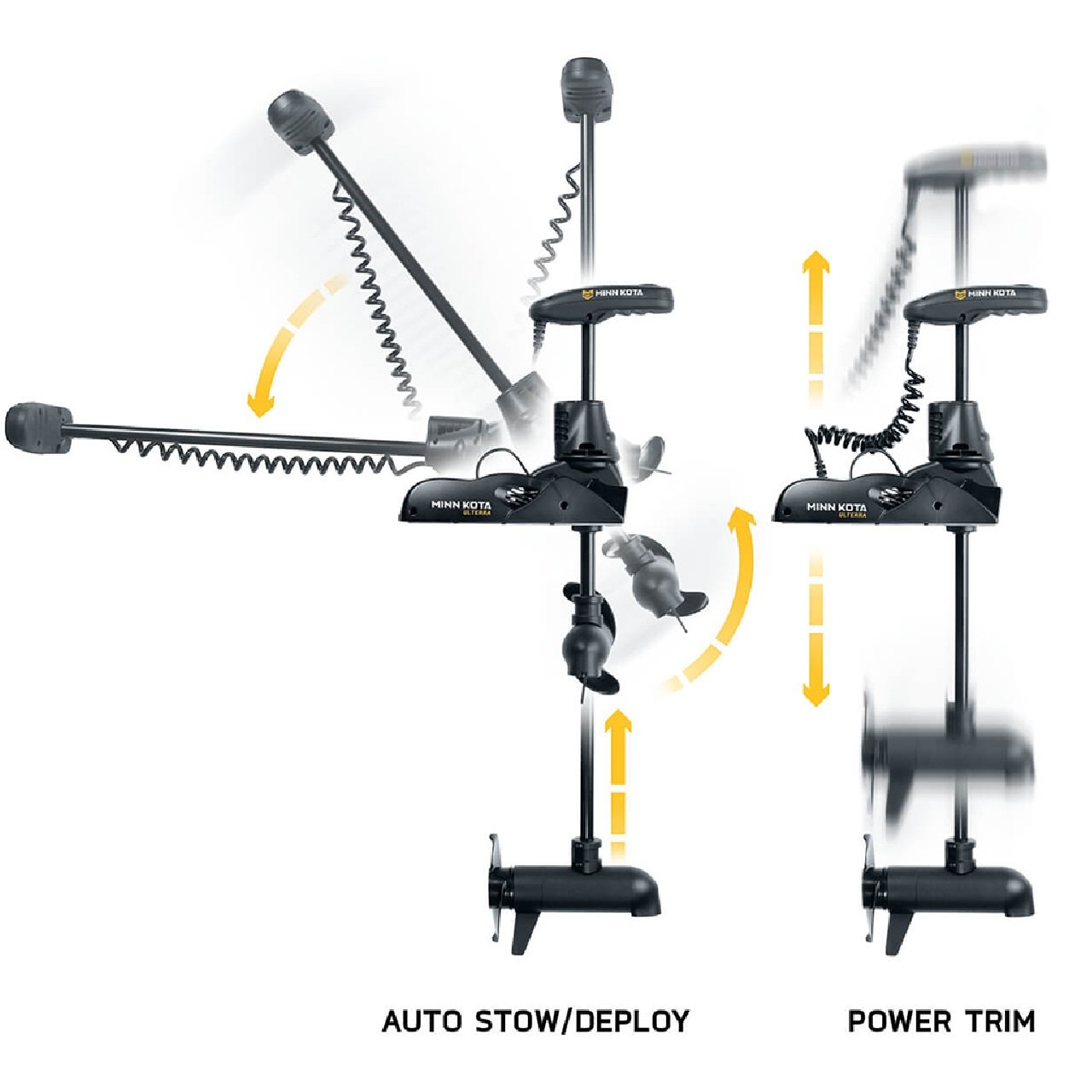 Minn Kota Ulterra Freshwater Bow-Mount Trolling Motor with 60-Inch Shaft,