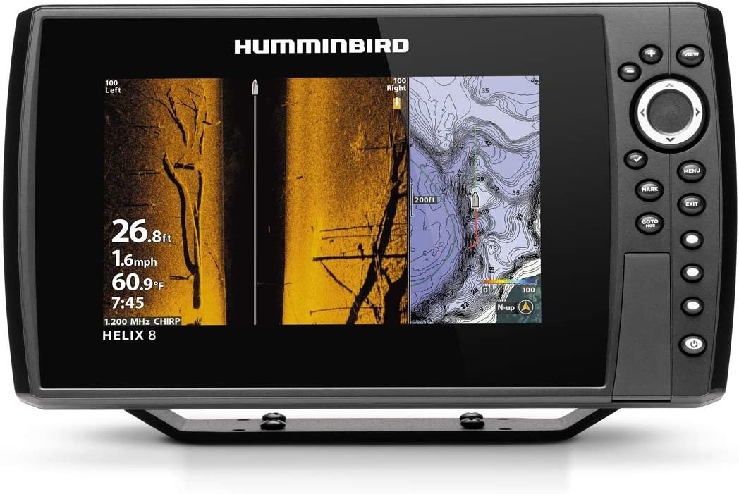 Humminbird 411350-1CHO Helix 8 Chirp MEGA SI+ GPS G4N CHO (Control Head Only) Fish Finder