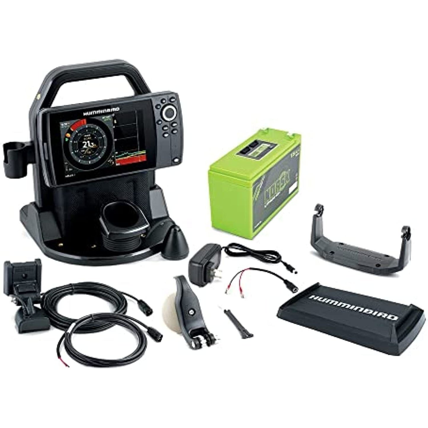 Humminbird H7 ICE Fish Finder Chirp GPS G4 All Season 411760-1