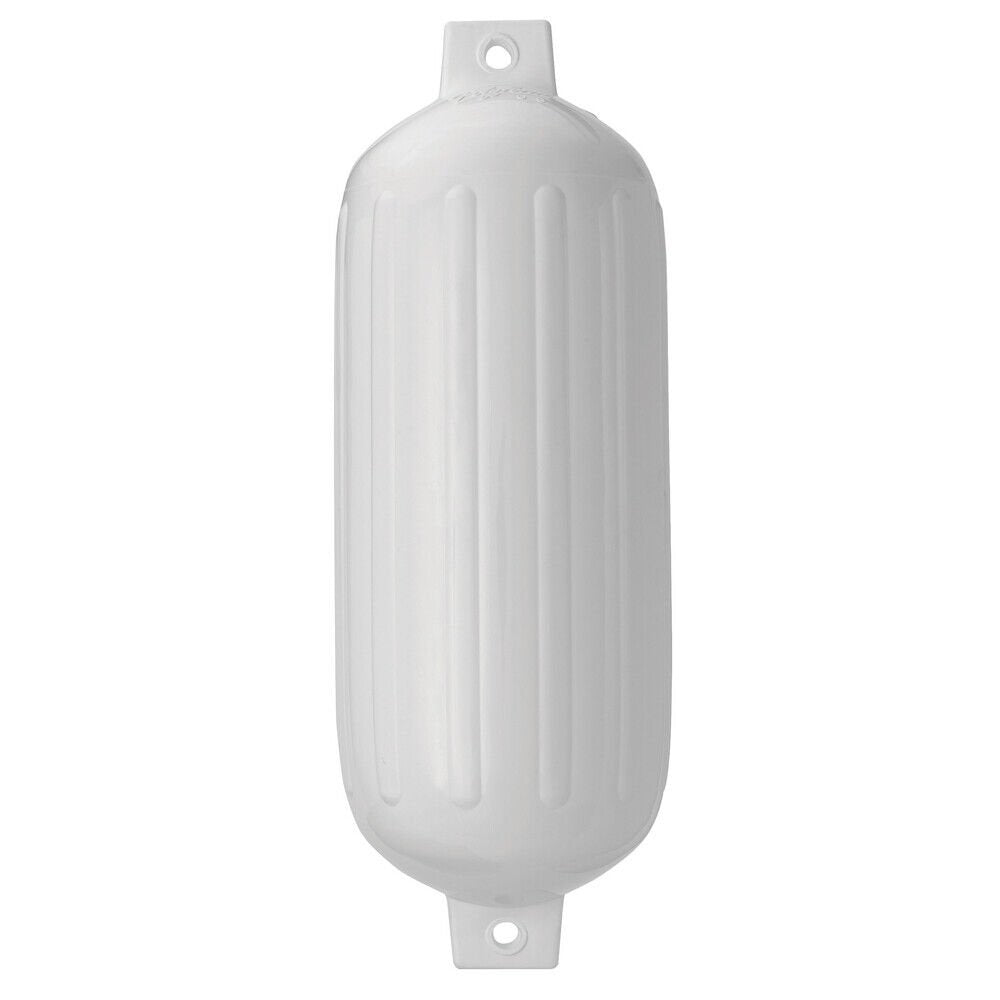 Polyform G-5 Twin Eye Boat Fender 8.8" x 26.8" - White