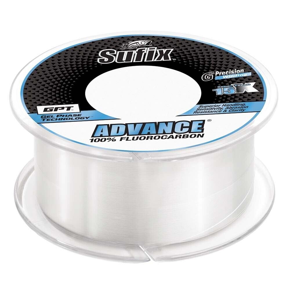 Sufix Advance Fluorocarbon 14 lb Clear - 200 Yds