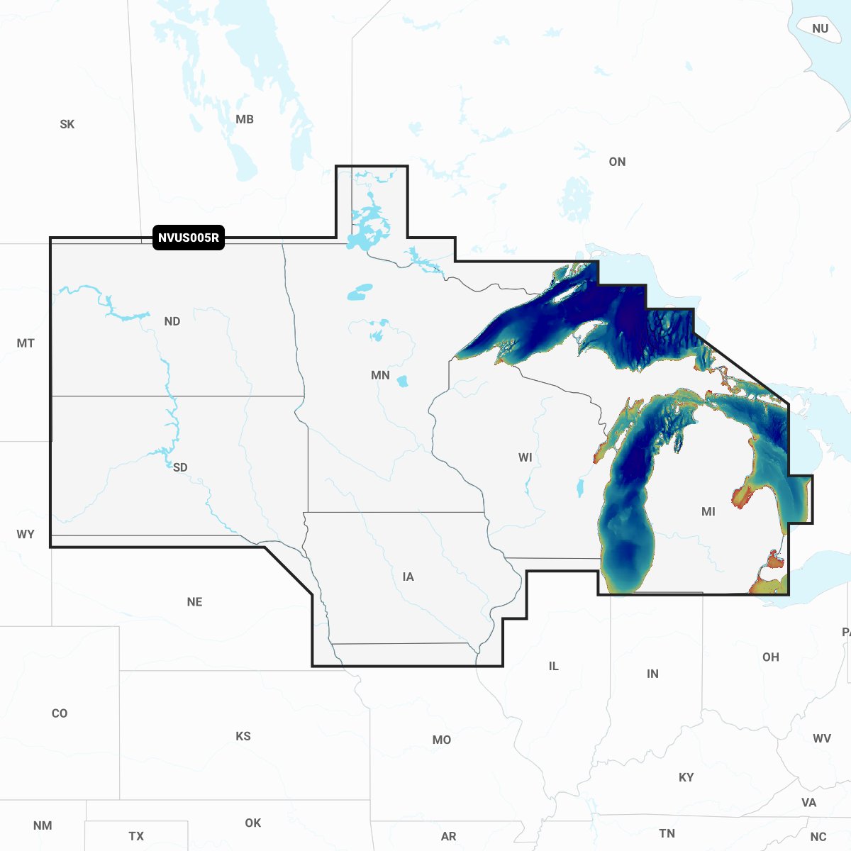 Garmin Navionics Vision+™; Compatible with Garmine U.S. NORTH Maps