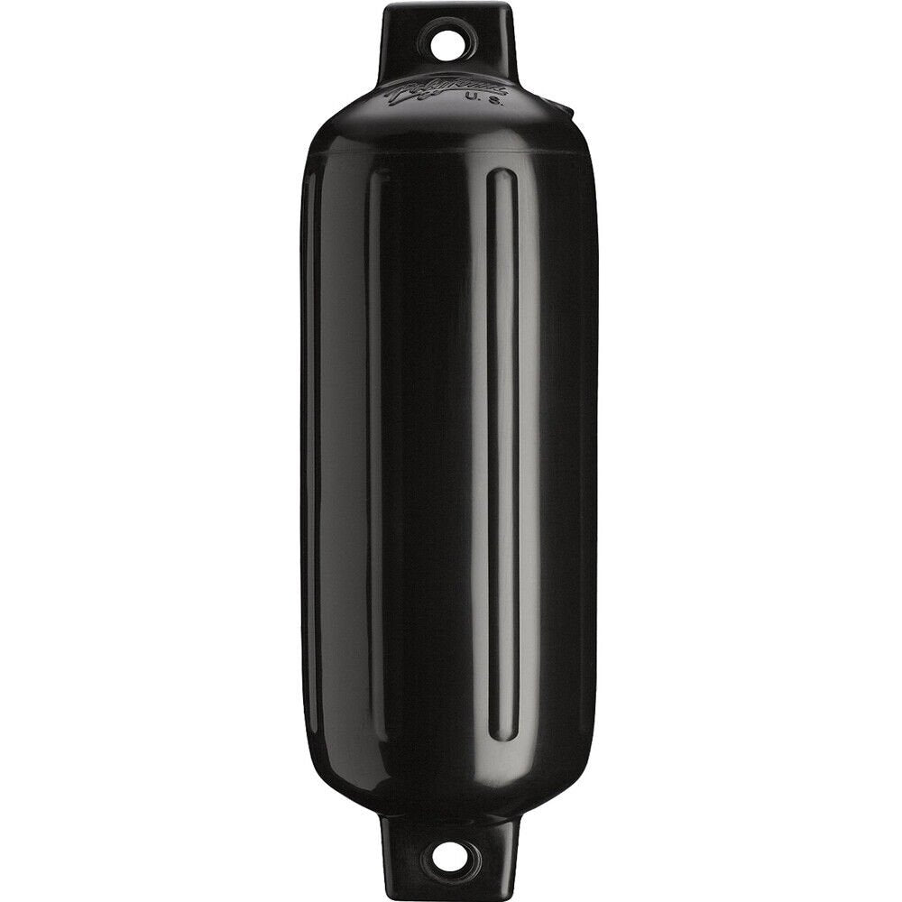 Polyform G-4 Twin Eye Boat Fender 6.5" x 22" - Black