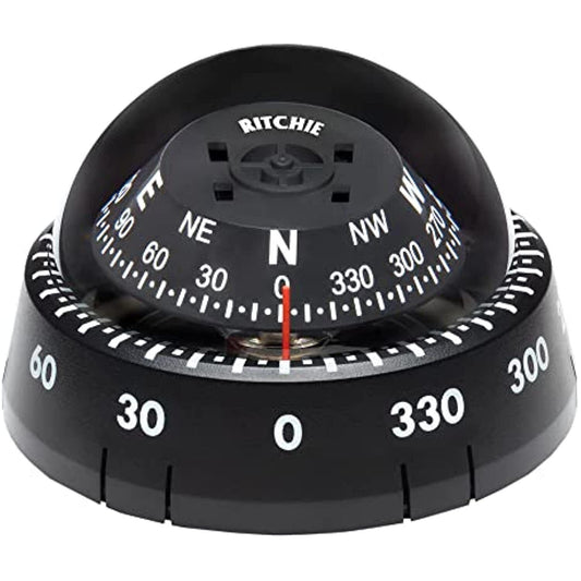 Ritchie XP-99 Kayaker Compass - Surface Mount - Black